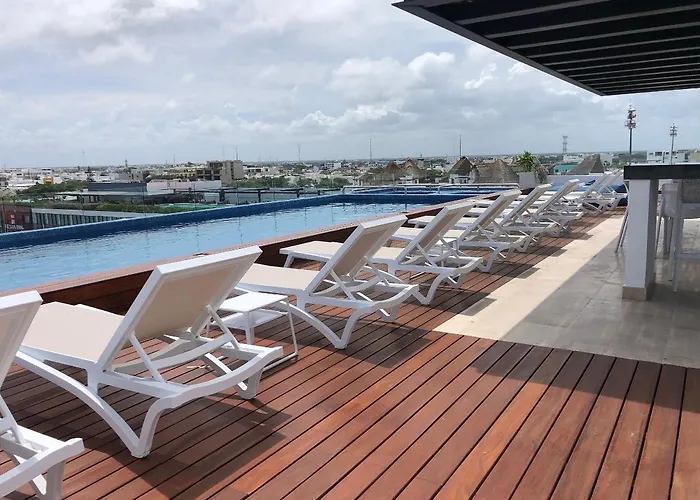 Modern Close To The Beach, Roof Pool And Fast Wifi Apartment *