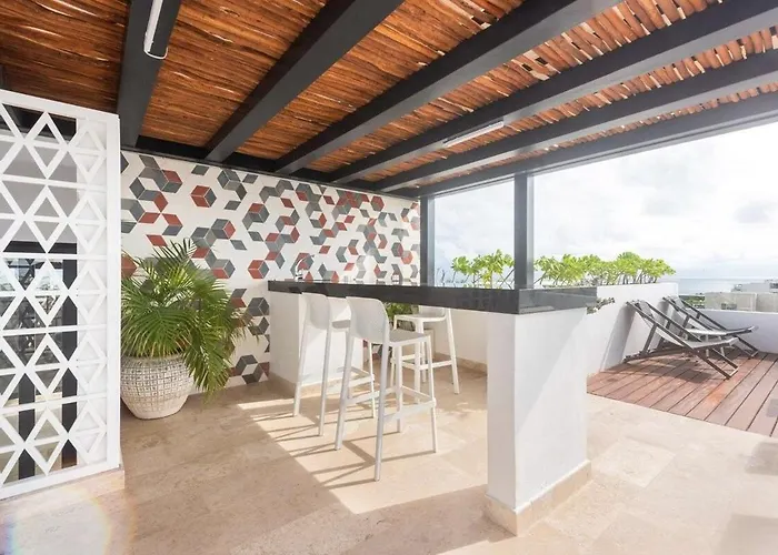Apartment Modern Close To The Beach, Roof Pool And Fast Wifi Playa del Carmen