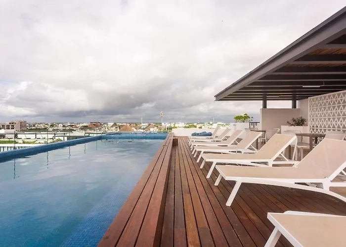 Modern Close To The Beach, Roof Pool And Fast Wifi Playa del Carmen